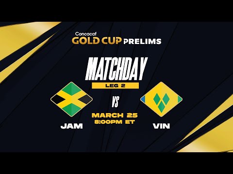 Jamaica vs Saint Vincent &amp; the Grenadines | 2025 Concacaf Gold Cup Prelims